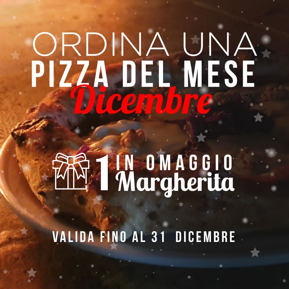 Promozione Pizza del Mese Ristorante Pizzeria Joker Biella